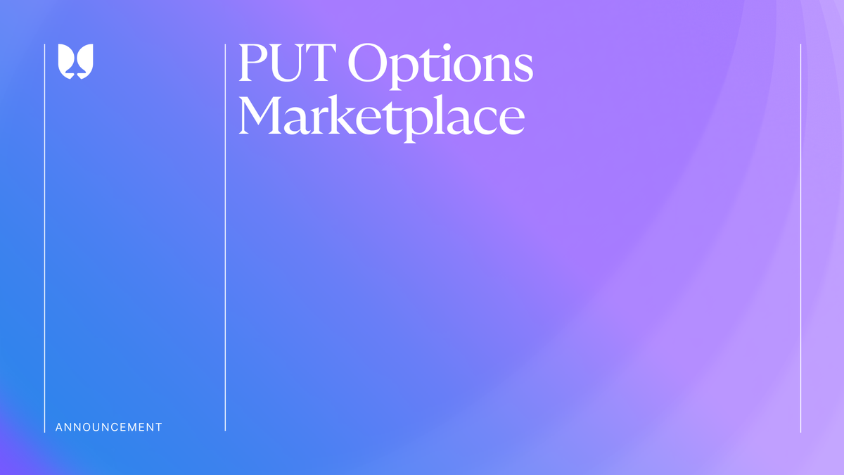 PUT Options Marketplace: Trade Flying Tulip PUT Options (ftPUT)